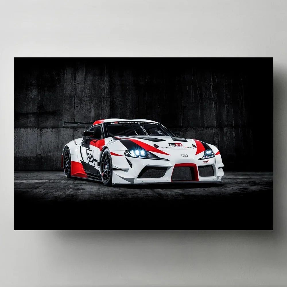 Современная фотография художественные плакаты и принты FT-1 Vision GT Toyota Supra картина