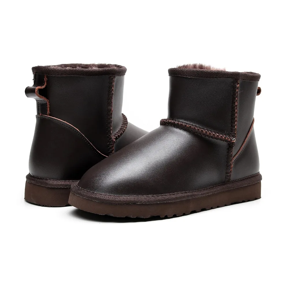 INS/популярные женские блестящие зимние ботинки золотистого цвета из натуральной