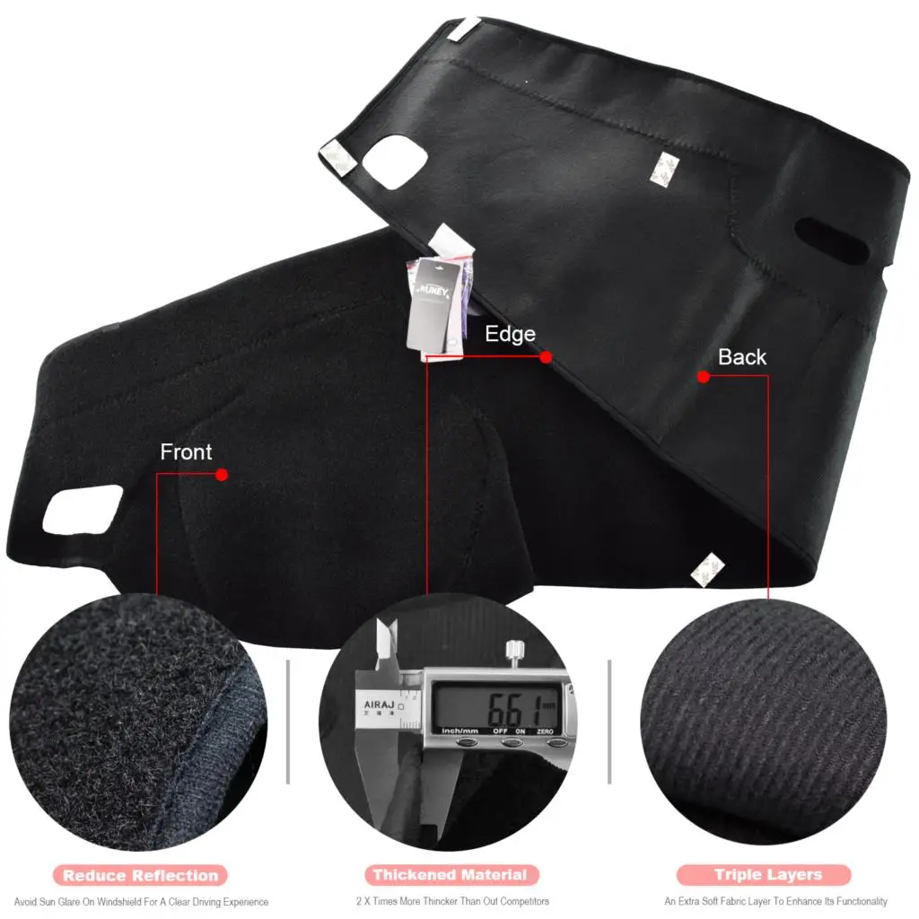 Xukey для Land Rover LR3 Discovery 3 Range Sport 2005 2009 LR2 Freelander 2 2007 2014 крышка приборной панели Dashmat Dash