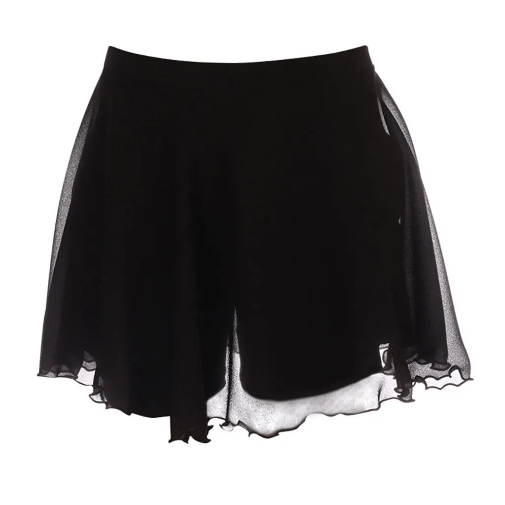 Girls Skating Skiing Protection Hip 3D Padded Shorts & Skirt Protective Gear-Breathable & Functional-Black