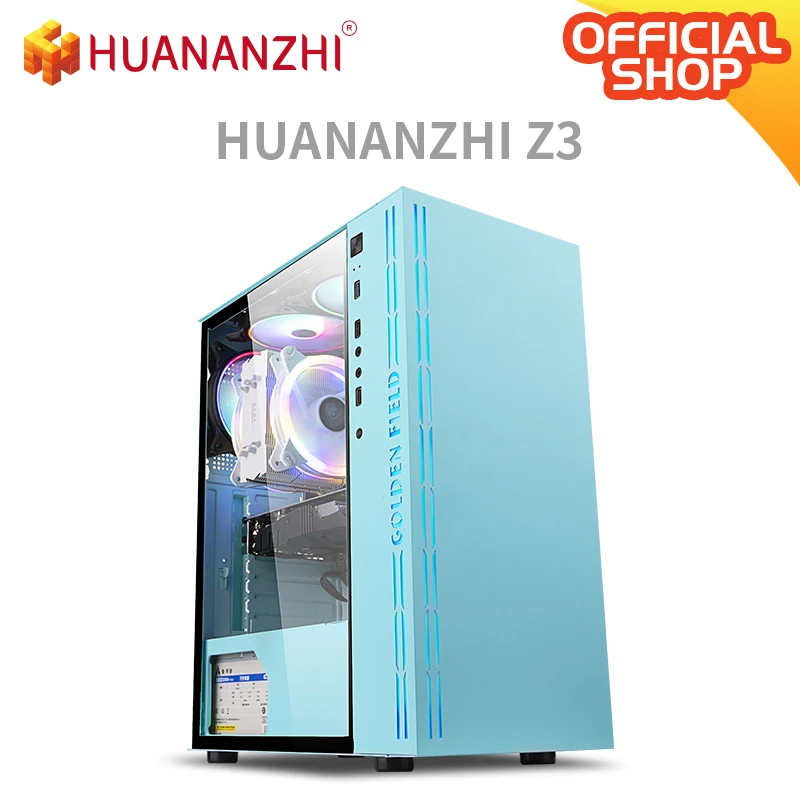 Системный блок HUANANZHI для ПК Intel Core E5 2620V3 DDR4 2*8 ГБ GTX 1050TI 4 Гб SSD 240 | Компьютеры и офис