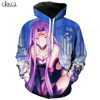 

Anime Fate Stay Night Hoodies Men Women 3D Printed Classic Cartoon Girl Casual Hoodie Streetwear Jogging Sweatshirt Pullovers