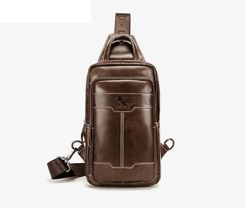 Gradosoo, масло, воск, кожаная сумка через плечо для мужчин, нагрудная сумка, дизайнерская сумка-мессенджер, мужская сумка на плечо, роскошная диагональная посылка, LBF681