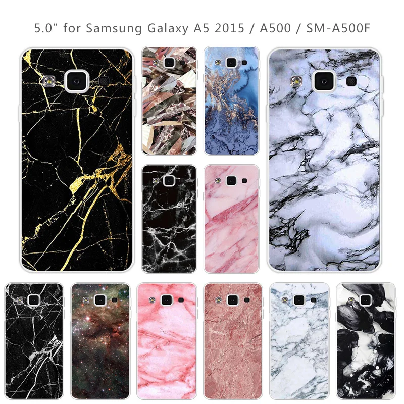 Для Samsung Galaxy A5 2015 Кристальные Мягкие Гелевые чехлы для телефонов 5 дюймов SM-A500F