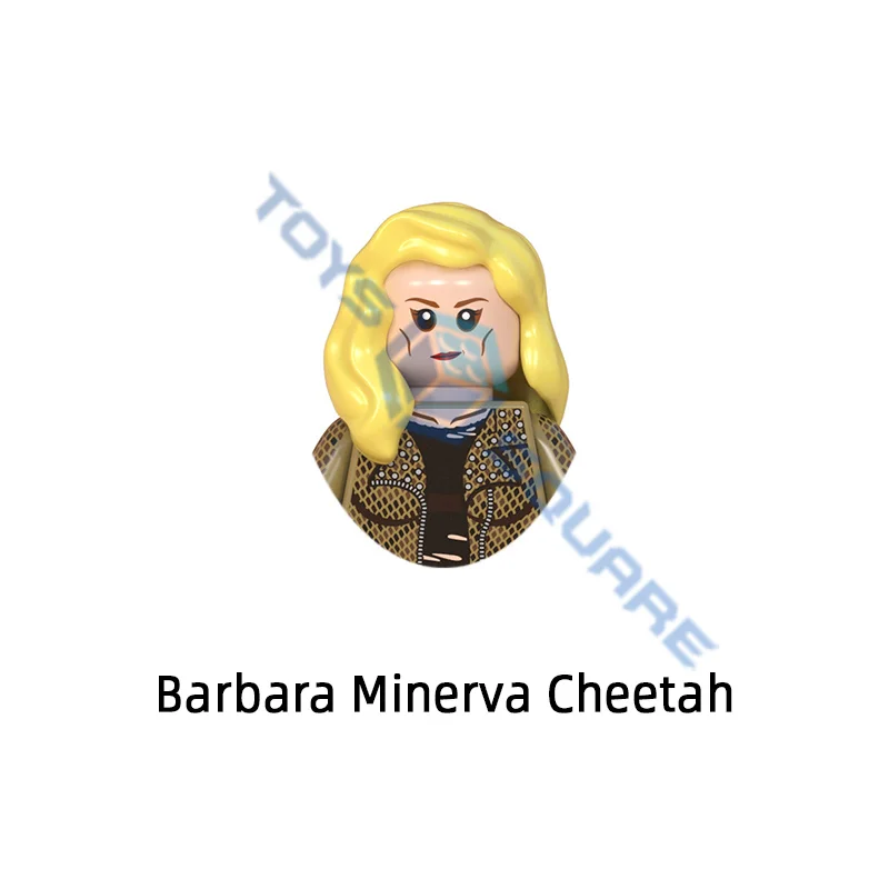 large wooden blocks The Wonder Cheetah Woman Barbara Minerva Diana Prince Steve Trevor Maxwell Lord Model Building Blocks MOC Bricks Set Gifts Toys stacking blocks Blocks