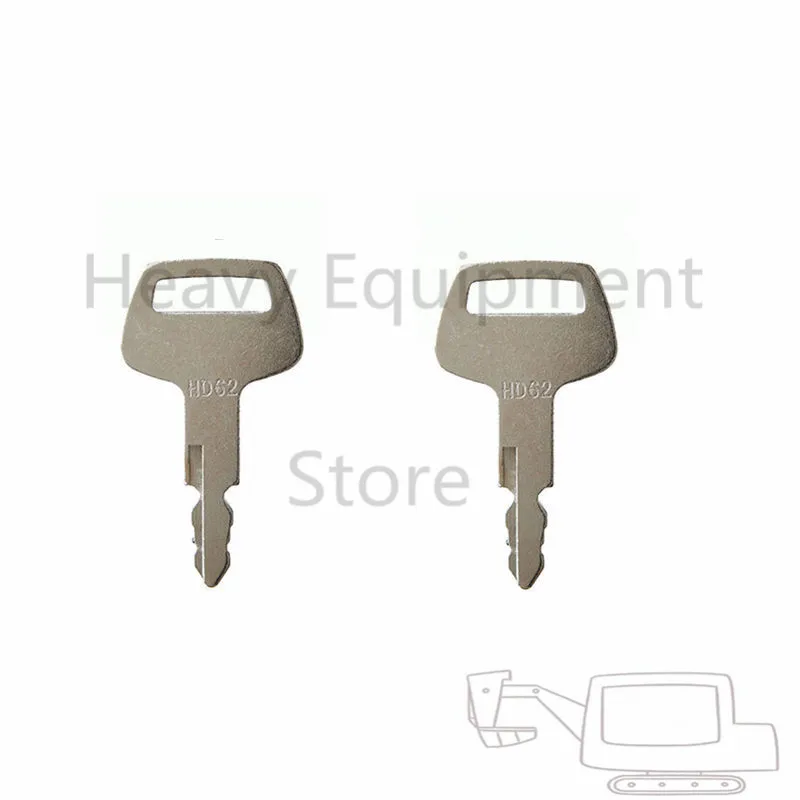 Ключ HD62 для экскаватора Hyundai экскаватор колесо Hitachi H808 Nagnao 2 шт.|Ключ от авто| |
