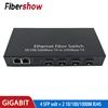 Gigabit Ethernet switch Fiber Optical Media Converter 4 sfp  2 RJ45 10/100/1000M UTP fiber Port fiber switch ► Photo 2/6