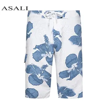 

Colorful Men Fitness Sweatpant Shorts Flower Print Man Summer Gyms Male Breathable Quick dry Sportswear Jogger Beach Short Pants