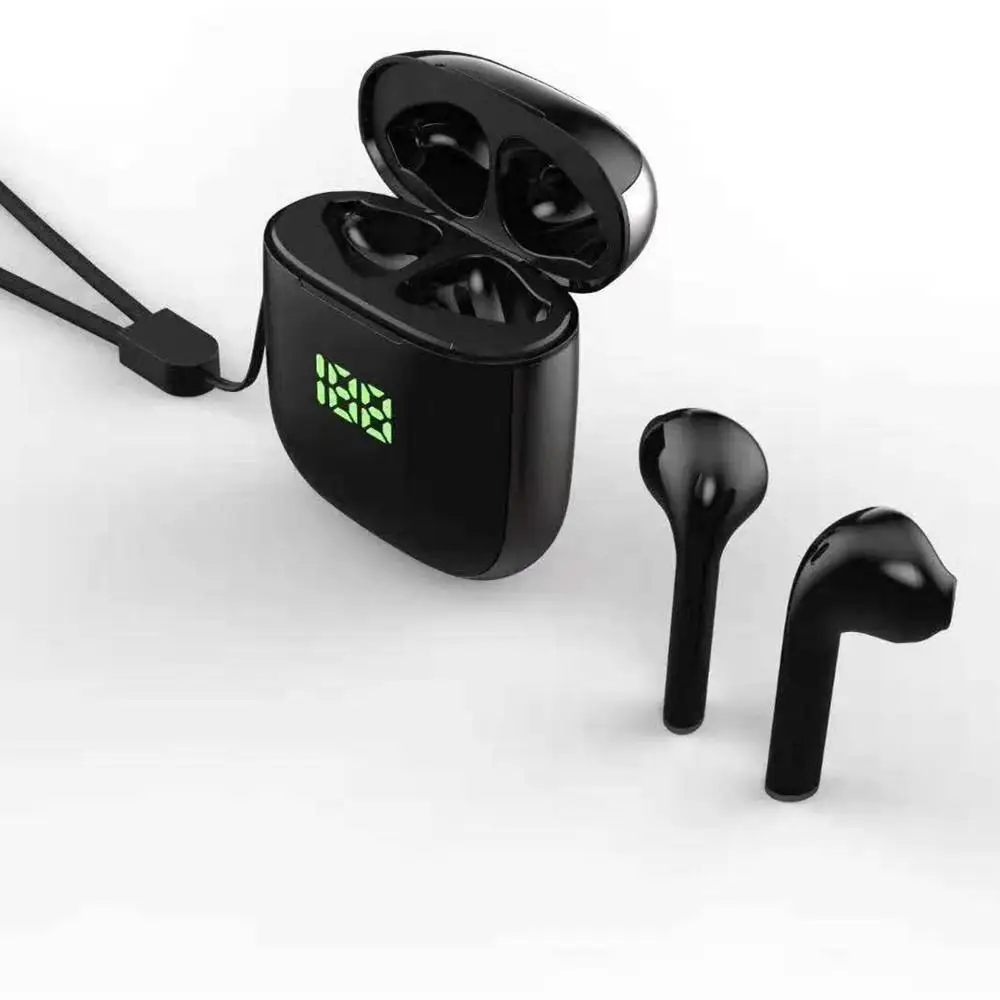 

TWS Wireless Earphone Bluetooth 5.0 with LED display super power 5 hour Muisctime support volume control PK i80 tws i100 i30 i60