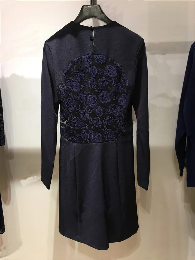 Women Dress Back Rose Patchwork Mini | Женская одежда