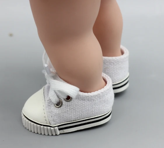 Новое поступление; спортивная обувь; кожаная обувь для 1" кукол EXO Dolls Sandle; кроссовки; 4,5*2,7 см; модная мини-игрушка; BJD обувь - Цвет: Белый