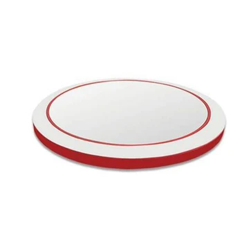 

Wireless Charging LED Makeup Mirror Portable Round 3 Modes Adjustable for Women EM88