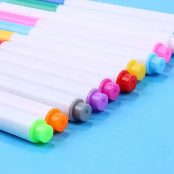 

12Pcs Dust-free Water-soluble Pens Chalk Children's Blackboard Erasable Water-based School Drawing Supplies 4.9