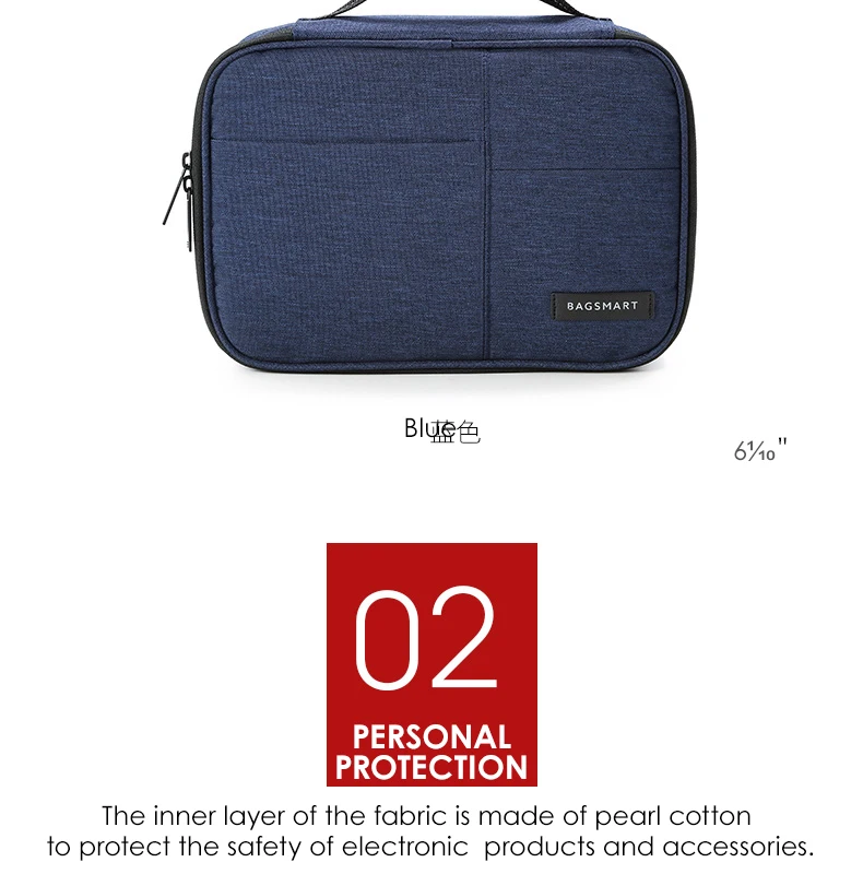 Водонепроницаемая сумка-Органайзер для путешествий, электронных аксессуаров, Большая вместительная сумка для хранения кабеля, модный дизайн, аксессуары для путешествий, сумки