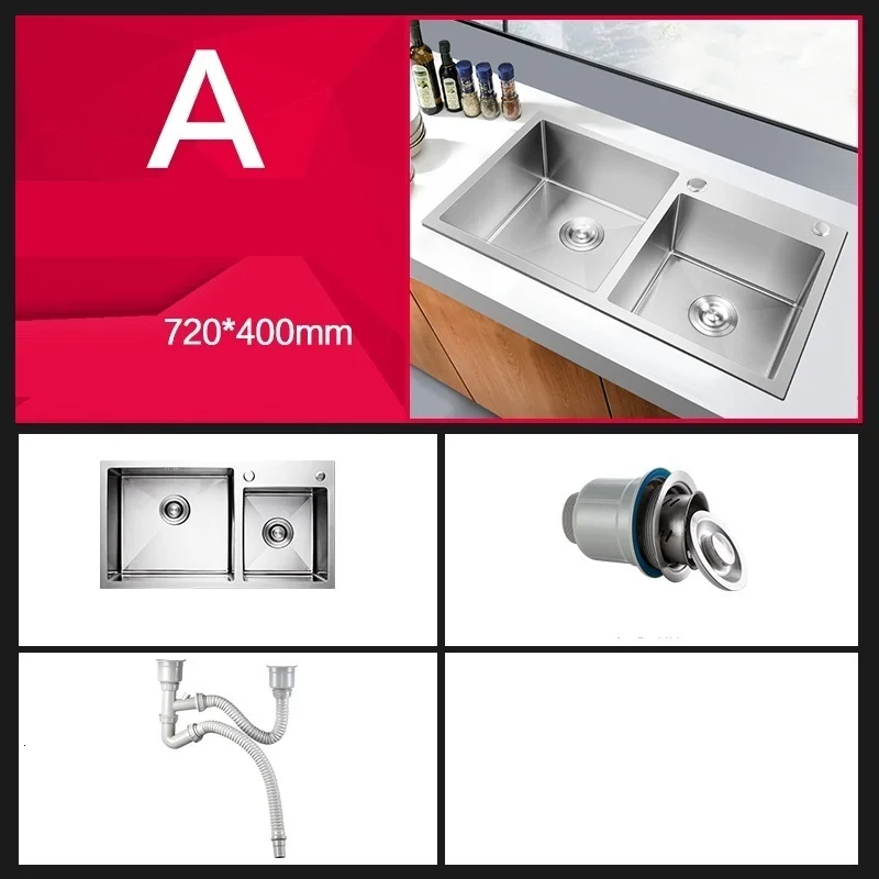 Acero Spoelbak Cuba Para Inox Evier Inoxidable Lavello Cucina кухонная раковина для мытья посуды