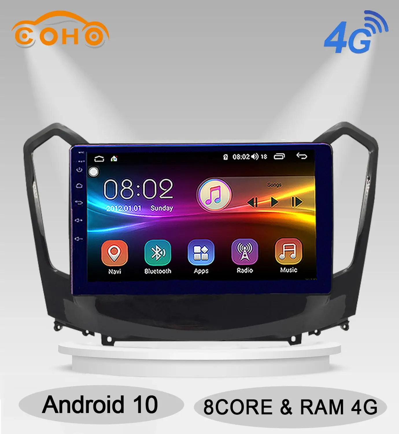Ariza 7 Android 10 0 8 ядерный 4/64G 4g gps навигация bluetooth Авторадио для Chery 7|Мультимедиаплеер