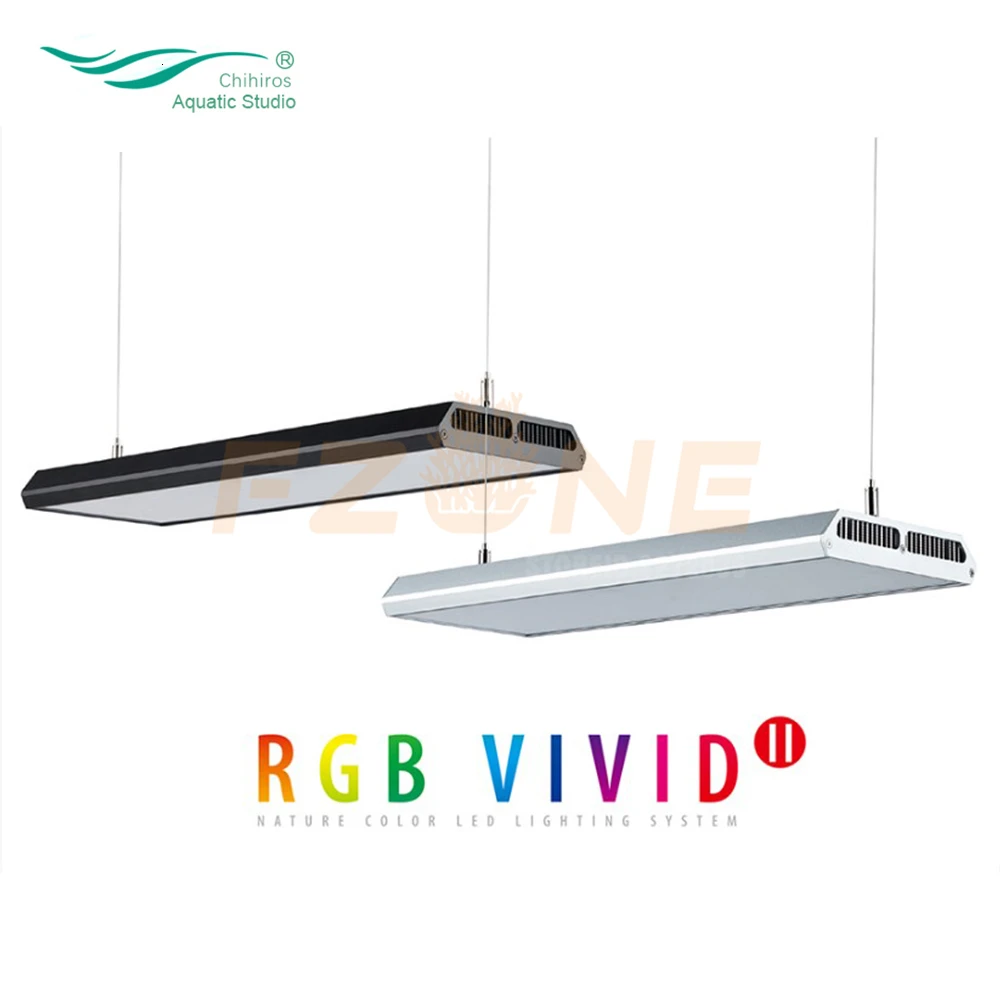  Chihiros VIVID2 Aquarium LED Light RGB Bulit-in Bluetooth App Control Smart Plant LED Lamp Lighting - 4000431014108