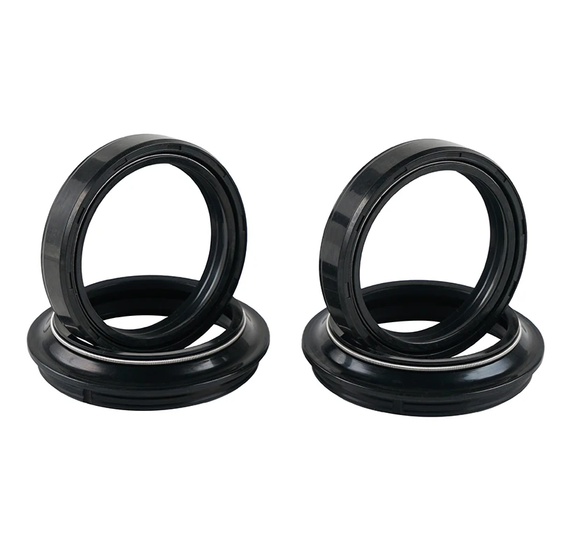 H2CNC Motorcycle Fork & Dust Seal Kit Front Fork Damper Shock Absorber For Honda CRF250X CRF450R FOR Triumph Thunderbird