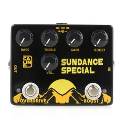 Caline DCP-06 Sundance Special Boost & Overdrive 2-in-1 Guitar Effect Pedal True Bypass Electric Guitar Parts & Accessories