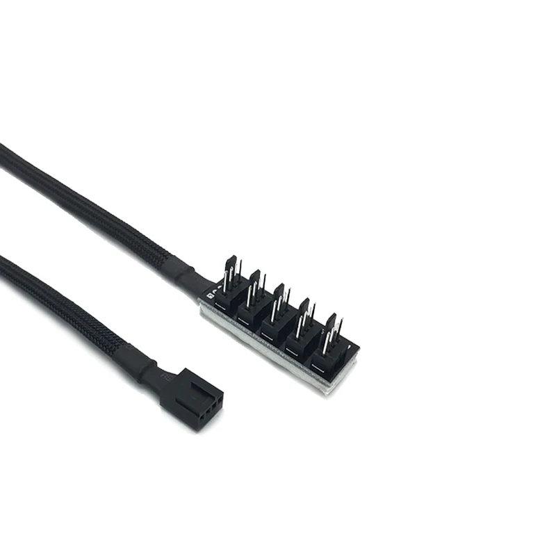 1 шт. Новый 4 контактный разъем 3pin на pin сплиттер для 3Pin/4Pin PWM хоста охлаждения чехол