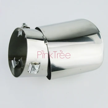 

For Toyota Land Cruiser 200 2008-2011 2012-2015 2016 Chrome Stainless Steel Exhaust Muffler Tip Trim Styling Accessories