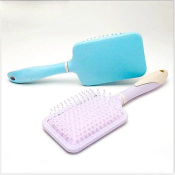 

10Pcs Anti-static TT Hair Brush Comb Shower Electroplate Detangling Airbag Massage Combs for Salon Styling Hair-Free ship