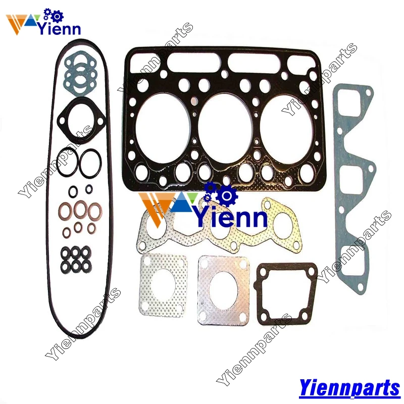 

For Kubota D1302 D1302-B Full Gasket Set Or Head Gasket KH11H KH60 Excavator Tractor L1-195 L1-215 Diesel Engine Repair Parts