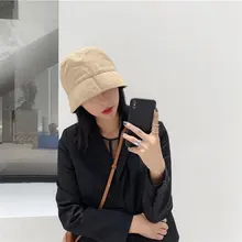 Ins, женская шапка, японский дизайн, модный стиль, простая, повседневная, для бассейна, маленькая, Harajuku, ведро, Рыбацкая шляпа, одноцветная, шляпа от солнца, поп