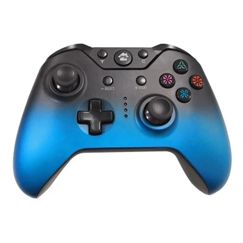 

Wireless Gaming Controller Gamepad with Dual Vibration, Gradual Color Effect for Switch,PS3,PC,PC360,Android Etc