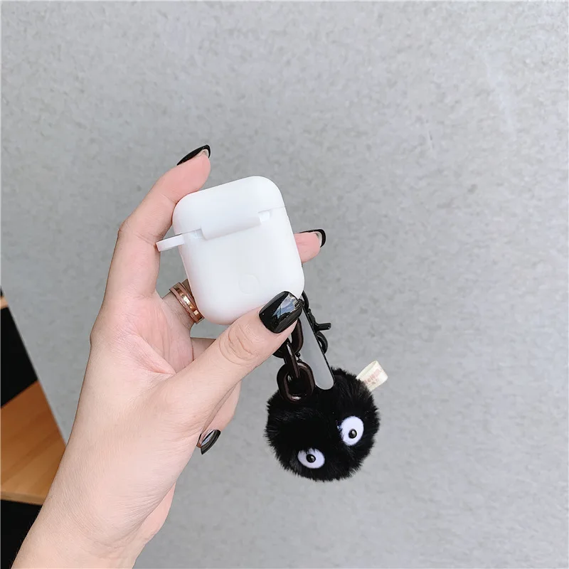 Bluetooth Wireless Earphone Case for AirPods for Air Pods Charging Box Keychain