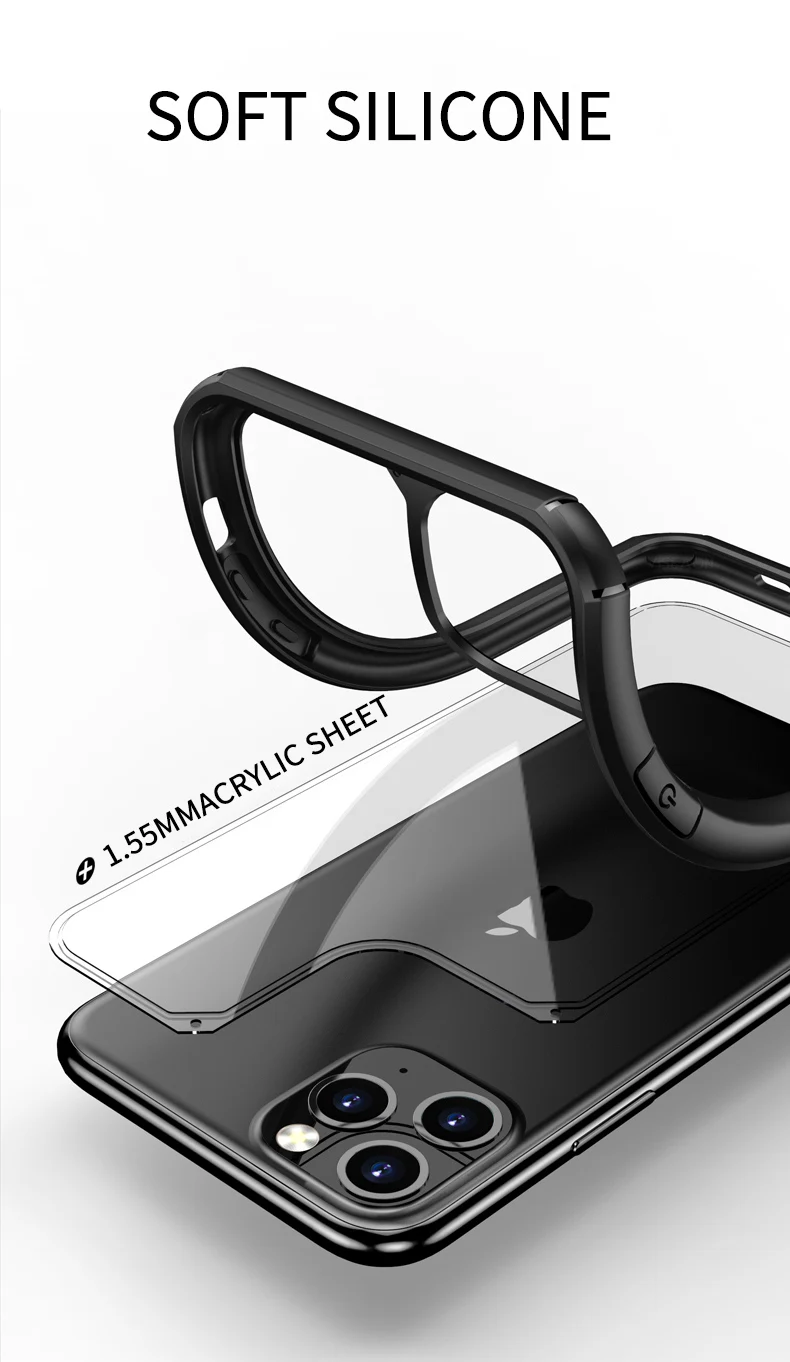 Transparent Anti-Drop Protective Case