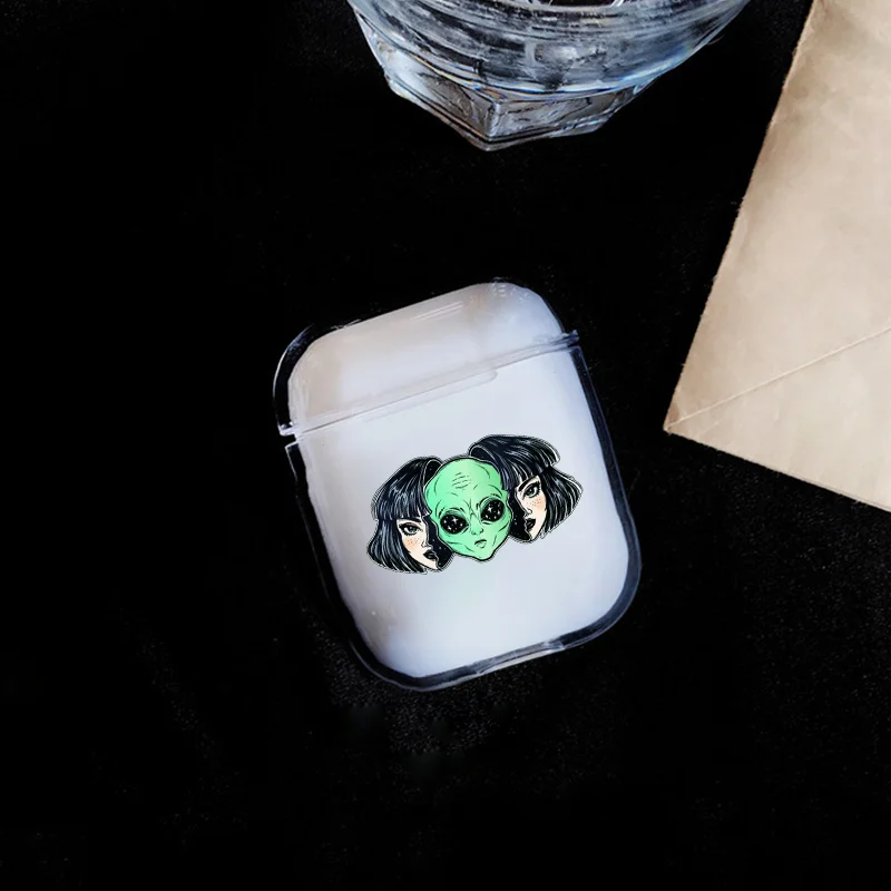 Чехол для AirPods 2 1, чехол, Coque, беспроводные Bluetooth наушники, прозрачный силиконовый мягкий чехол на Air Pods, Apple Funda Capa