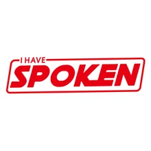 Best Offers Baby Yoda 'I HAVE SPOKEN' Car Sticker Notebook Star Wars Lineup Car Window Waterproof Sticker 30*7.8cm Best Offers Baby Yoda 'I HAVE SPOKEN' Car Sticker Notebook Star Wars Lineup Car Window Waterproof Sticker 30*7.8cm