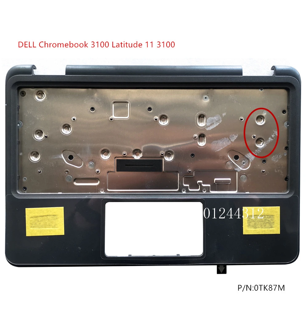 New Original For Dell Chromebook 3100 Latitude 11 3100 Palmrest Upper Case Keyboard Bezel Cover 0tk87m Laptop Repair Components Aliexpress