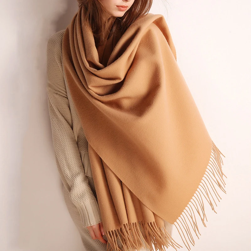 Most Buy UYR8a High Quality Cashmere Scarves Women 2019 New Winter Thicken Warm Soft Pashmina Shawls Wraps Solid Female Wool Long Tassel Scarf Most Buy UYR8a High Quality Cashmere Scarves Women 2019 New Winter Thicken Warm Soft Pashmina Shawls Wraps Solid Female Wool Long Tassel Scarf