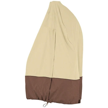 

CSS Swing Chair Dust Covers Rattan Swing Patio Garden Weave Hanging Egg Chair Seat Cover Anti-UV Waterproof 190X115cm