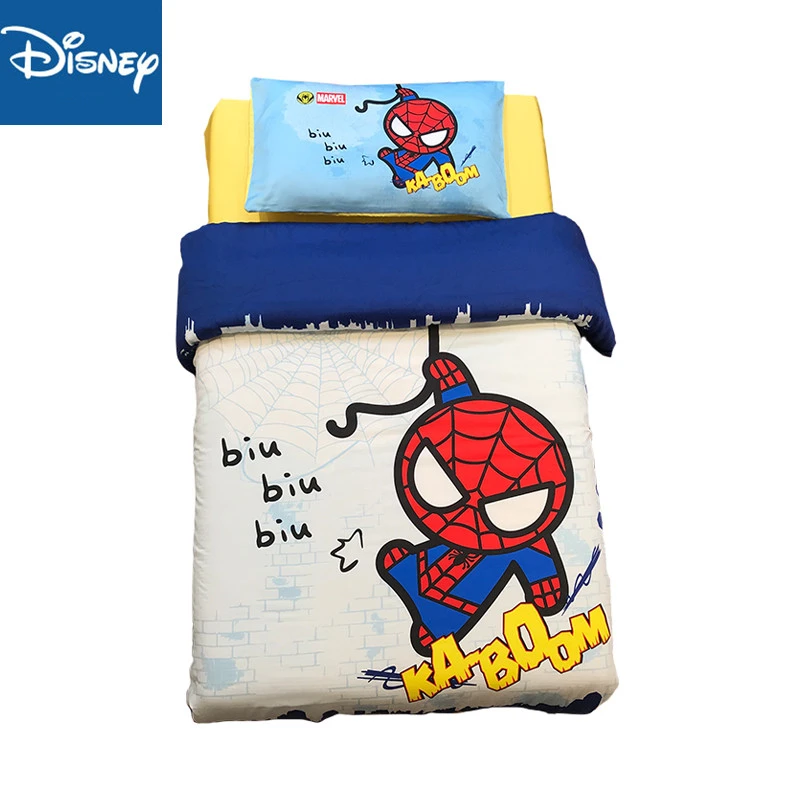 spiderman crib sheet