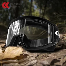 CK Tech. Черные защитные очки высокой четкости противотуманные защитные очки для спорта и велоспорта пыленепроницаемые рабочие очки анти-шок