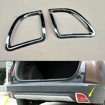 

Front Fog Lamp Frame Rear Fog Lamp Cover Trim Decoration for Peugeot 2008 Accessories