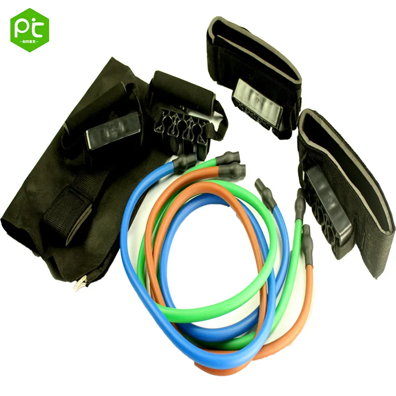 

LaTeX Chest Expander Pulling Rope 3 Root Multi-functional Training Chest Expander Set