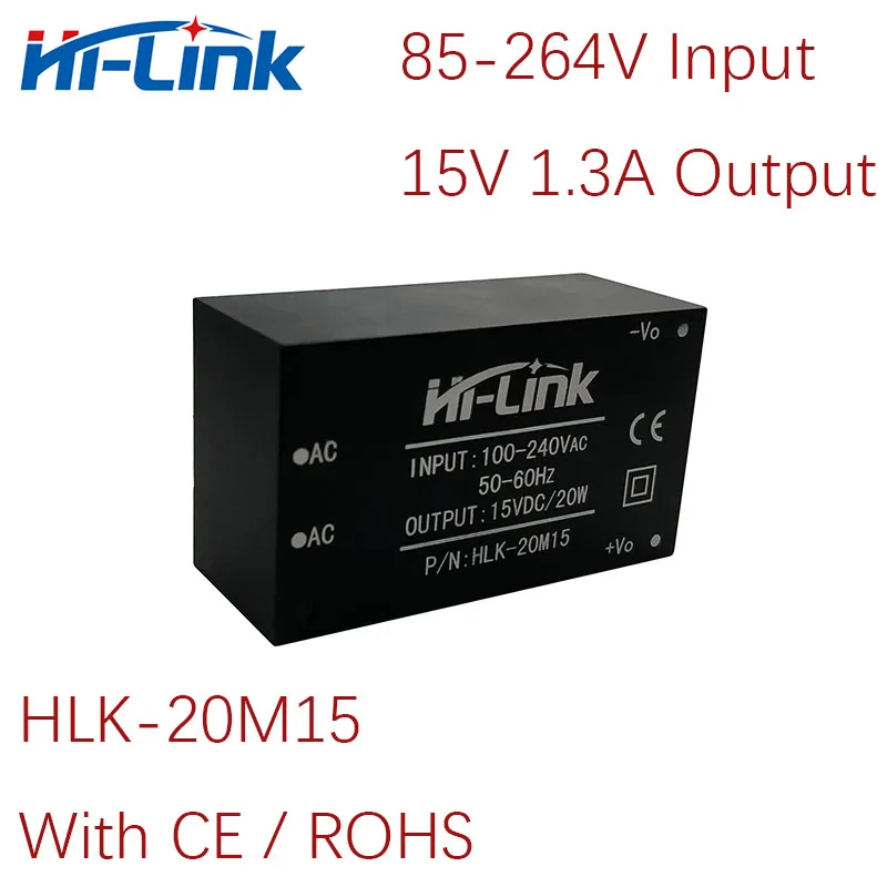Hi-Link Household Switch CE/RoHs 220V/110V to 5V/9V/12V/15V/24V 20W Step Down Power Supply Transformer ACDC Converter Mini 5