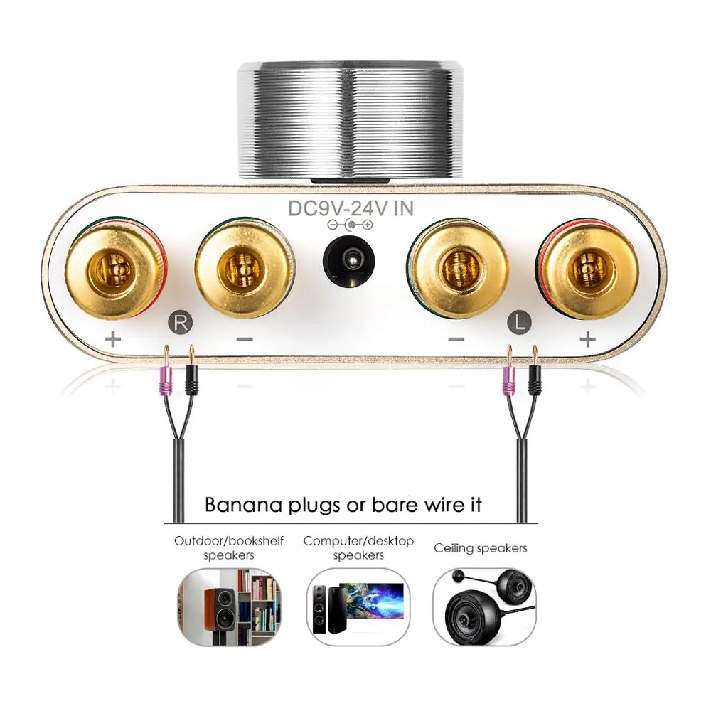 Цифровой усилитель Nobsound Bluetooth 5 0 TPA3116 Hi Fi стерео домашние аудио усилители звука 50