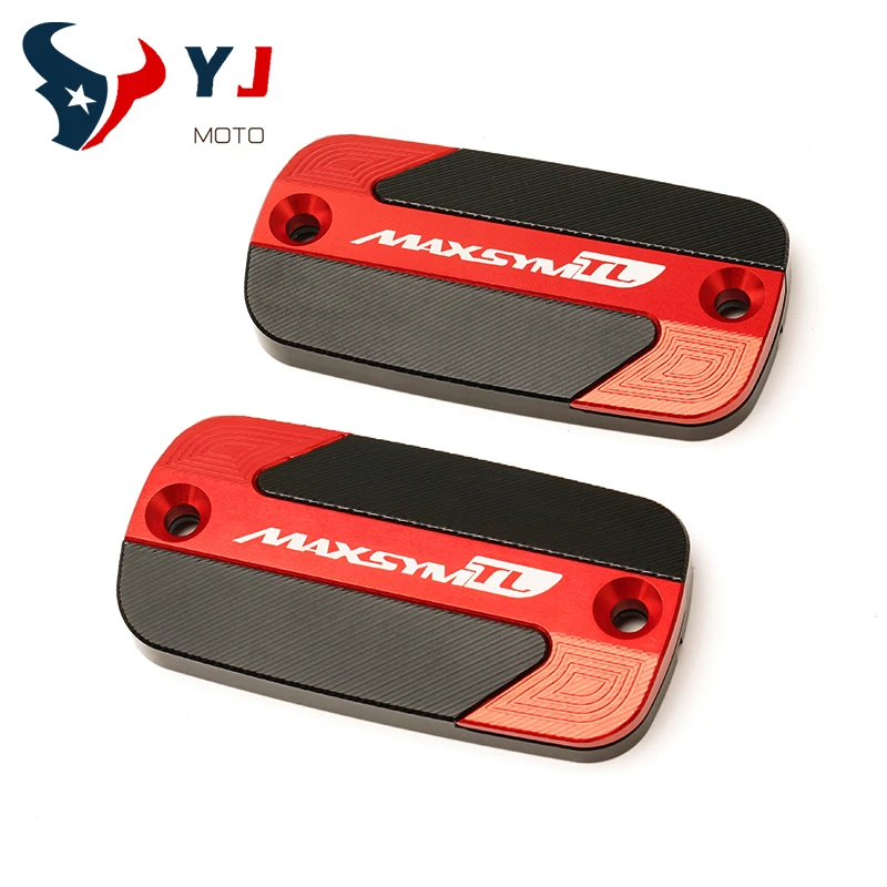 

For SYM MAXSYM TL500 MaxsymTL 500 508 2020-2022 Newest Motorcycle CNC Aluminum Front Brake Reservoir Fluid Tank Oil Caps Cover