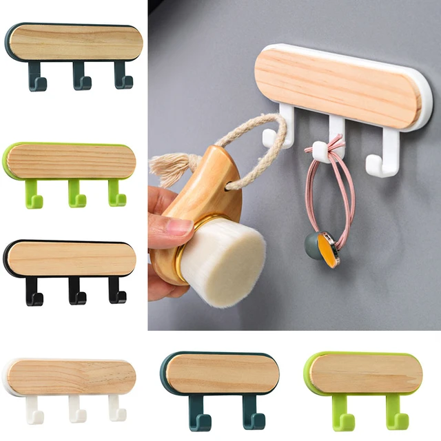 Cintre pour écharpe Crochets de rangement en bois Organisateur de