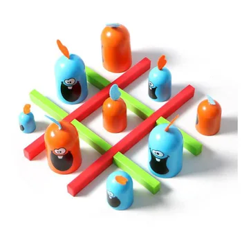 

Gobblet Gobblers Line Up for Family Strategy Board Game For Kids Children Educational Toys