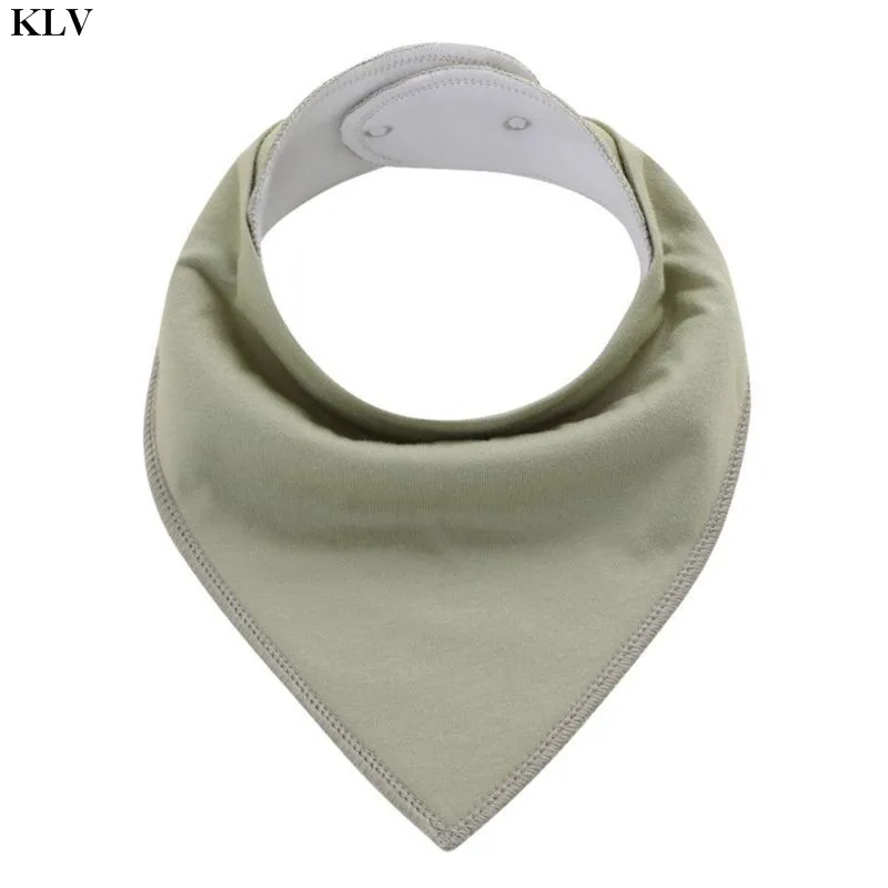 KLV/6 шт./партия; милое детское мягкое Слюнявчик с принтом; треугольное полотенце для новорожденных детей; хлопковое регулируемое детское Слюнявчик