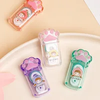 1 PC 5mm*5m Cute Cartoon Cat Claw Double Sided Adhesive Runner Roller Tape for Scrapbooking DIY Craft Projects Supplies 2