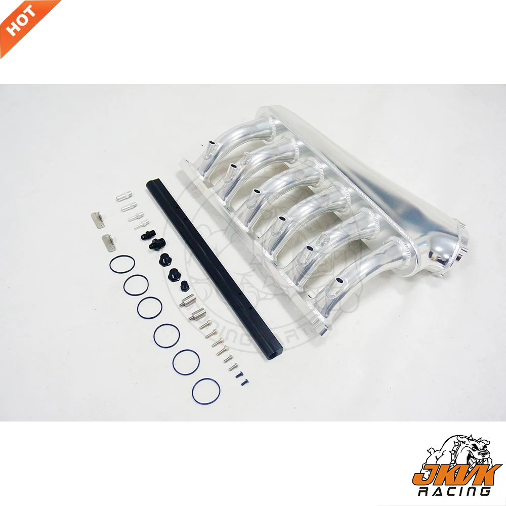 JKVK RACING 성능 직면 N54 빌렛 흡기 매니폴드 + 연료 레일 세트 3.0L 트윈 터보 135i 335i 335xi 535i 535xi Z4