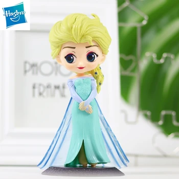 

Hasbro Q Posket Frozen 2 Elsa ice queen PVC Anime Dolls Figures Collectible Model Kids Toys