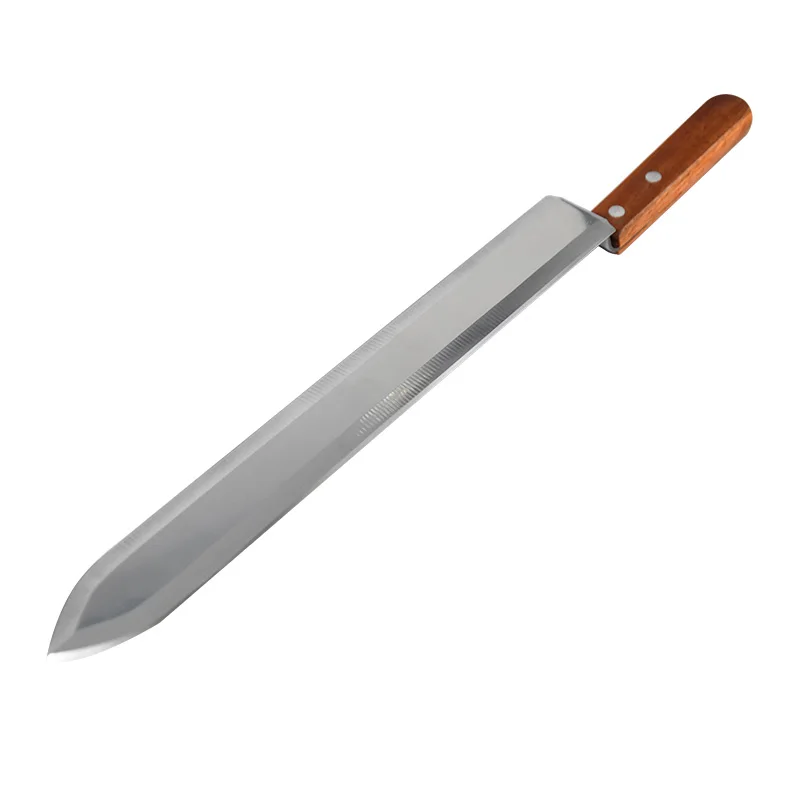 Uncapping knife Бренд двойной прямая нержавеющая сталь и дерево откалывание нож подходит для инструмент пчеловода мед Гребень скребок - Цвет: Uncapping knife